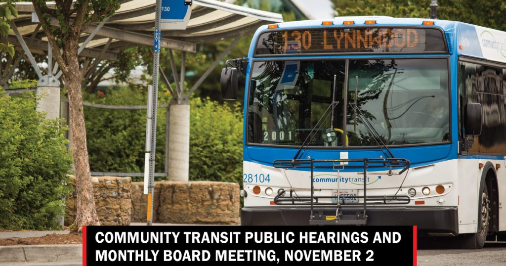 Community Transit meeting
