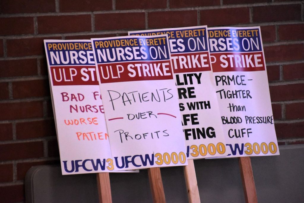 Providence nurses strike