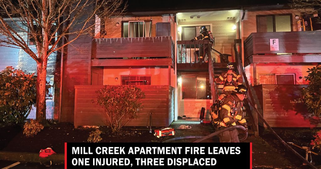 Mill Creek apartment fire