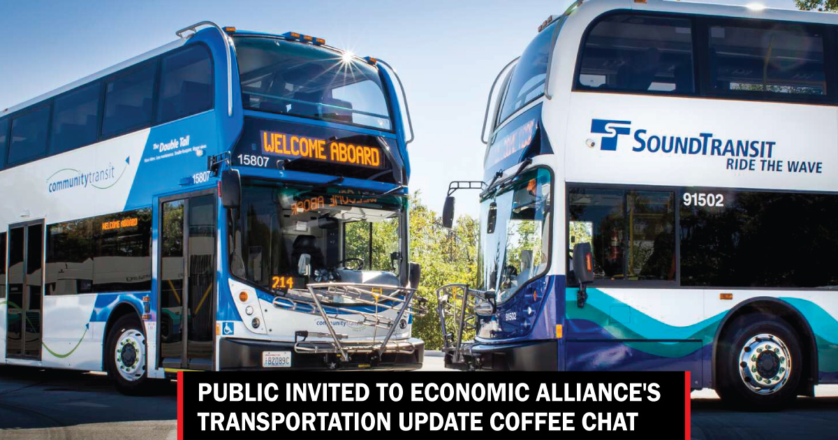 Transport Update Public invited to Economic Alliance's Transportation Update coffee chat ...