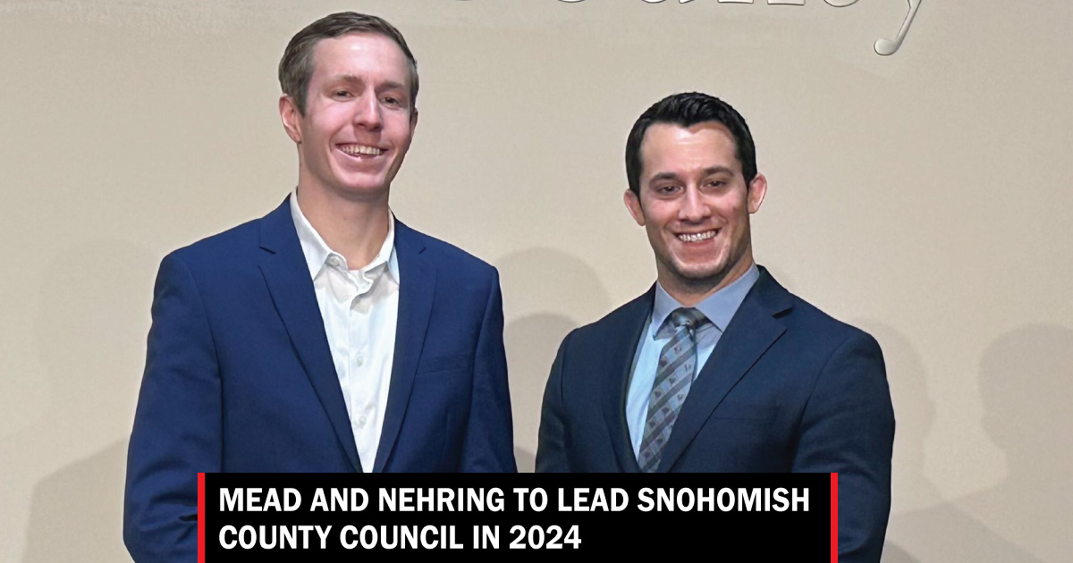 Mead and Nehring to lead Snohomish County Council in 2024 Lynnwood Times