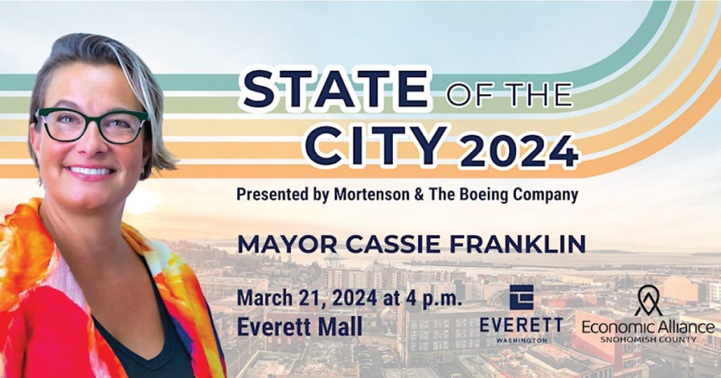 Everett state of the city