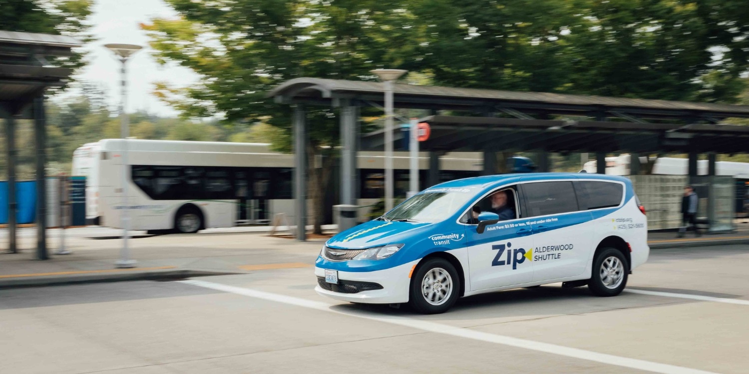 Easy, low-cost, on-demand travel option from Community Transit to