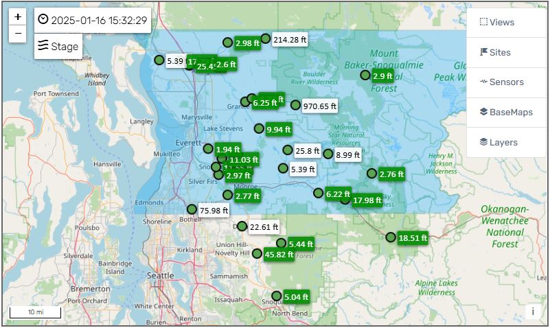 River Gauge notifications