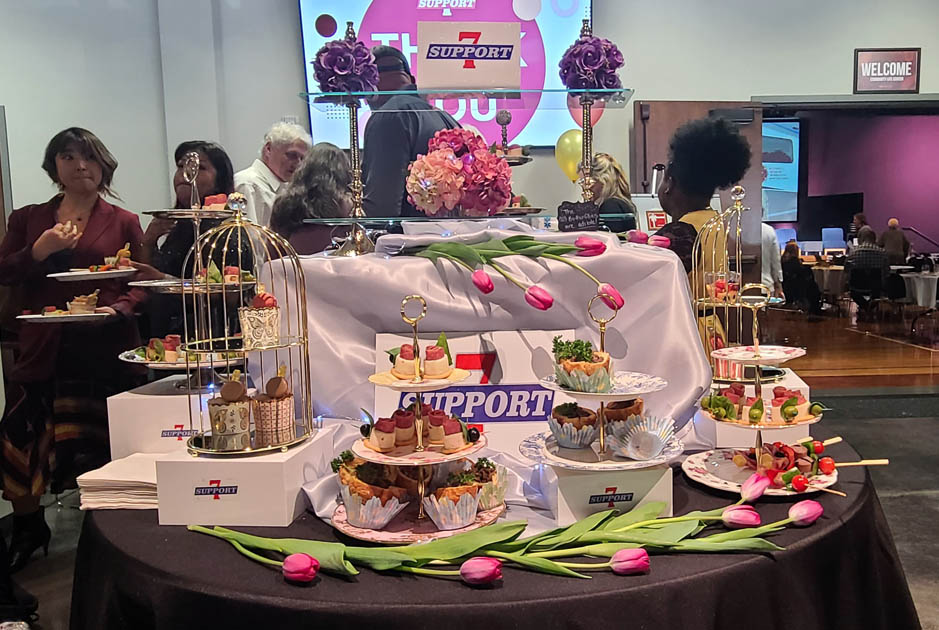 Support 7 reception