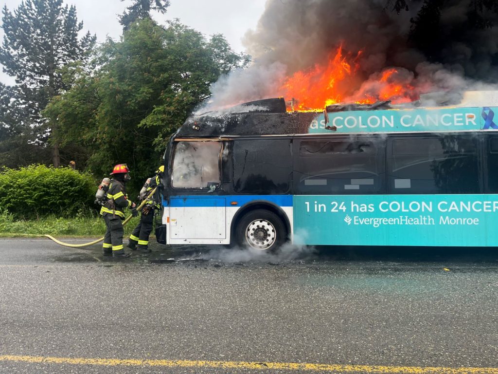 bus fire