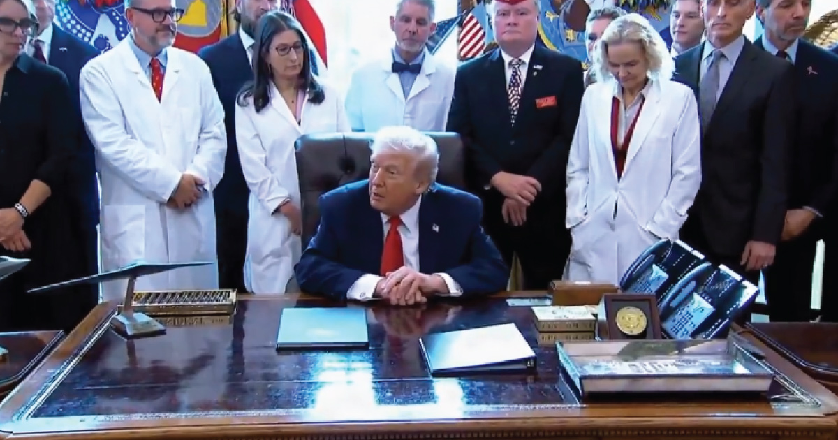 Trump signs order to reschedule marijuana for medical use