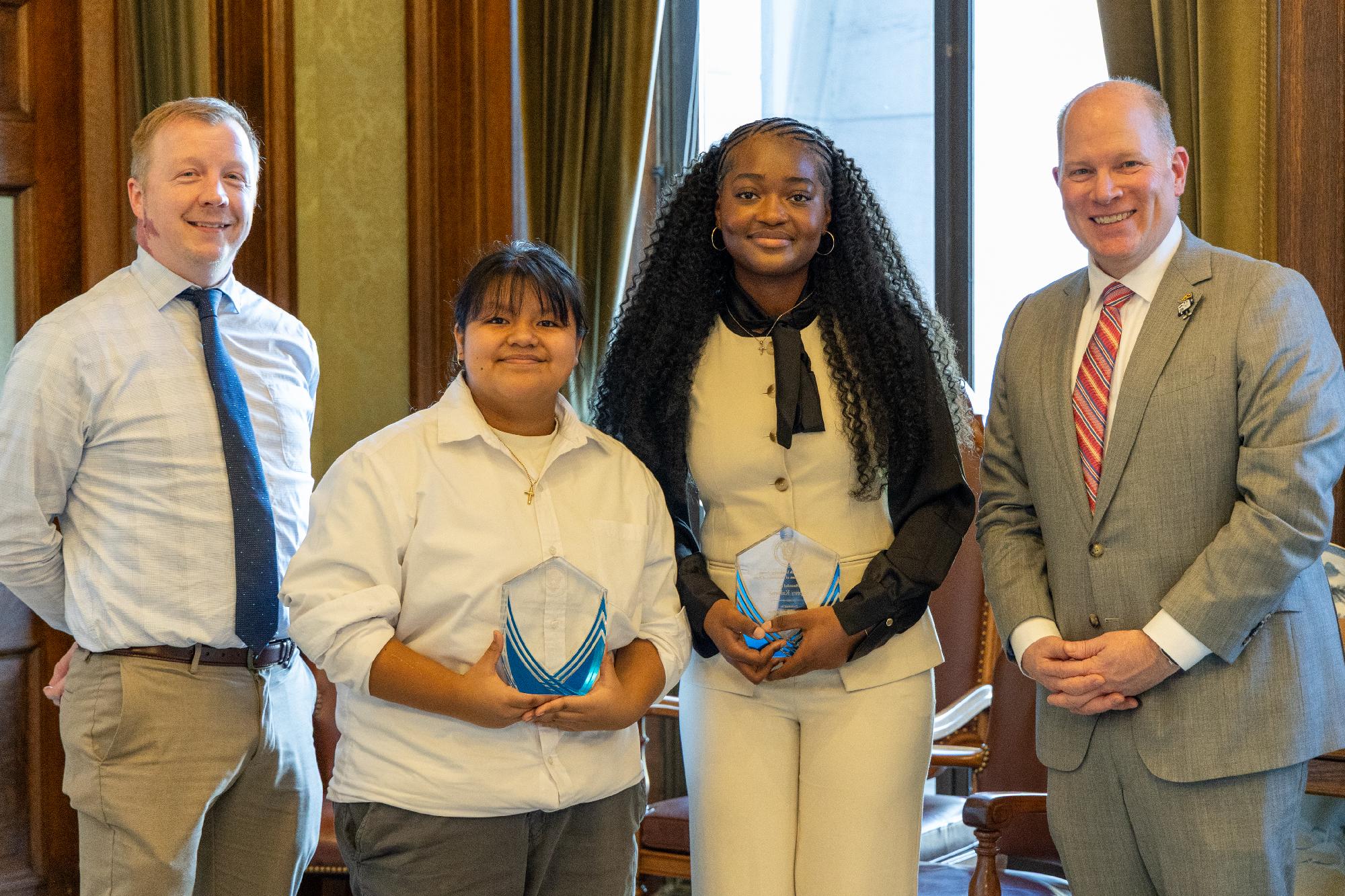 SOS Steve Hobbs announces John Lewis Youth Leadership Award recipients 