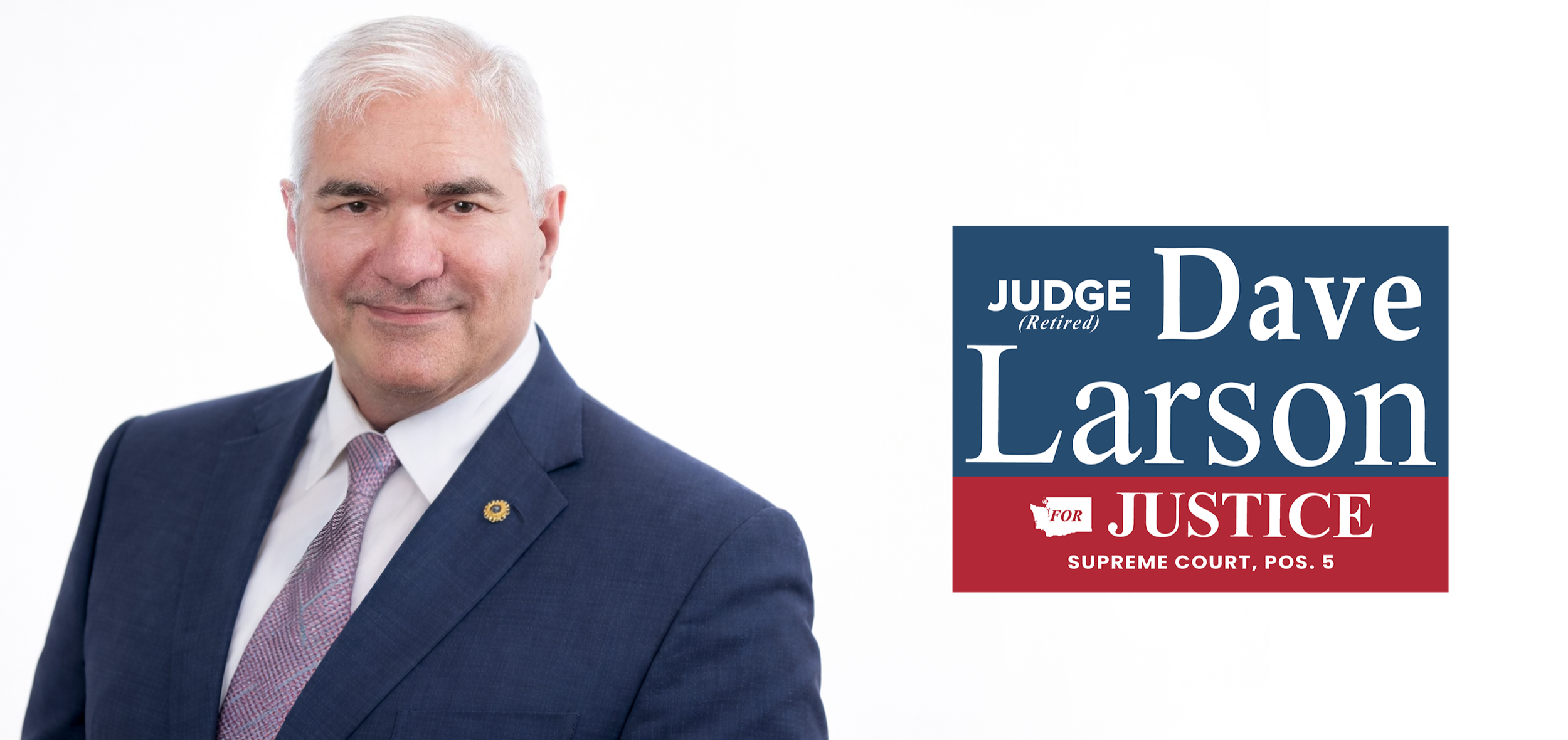 Judge Dave Larson (Ret.) announces run for Washington State Supreme Court