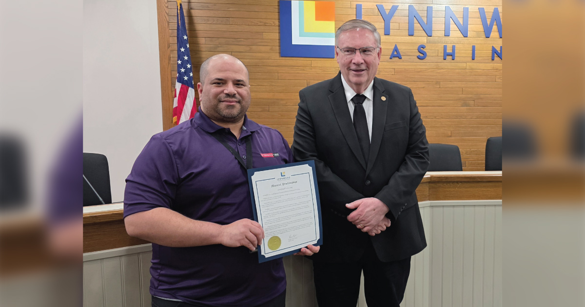 City of Lynnwood recognizes Lynnwood Times for Local News Day
