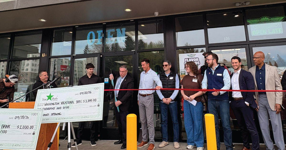 Lynnwood celebrates 420 by welcoming first ever retail cannabis store, Starbuds