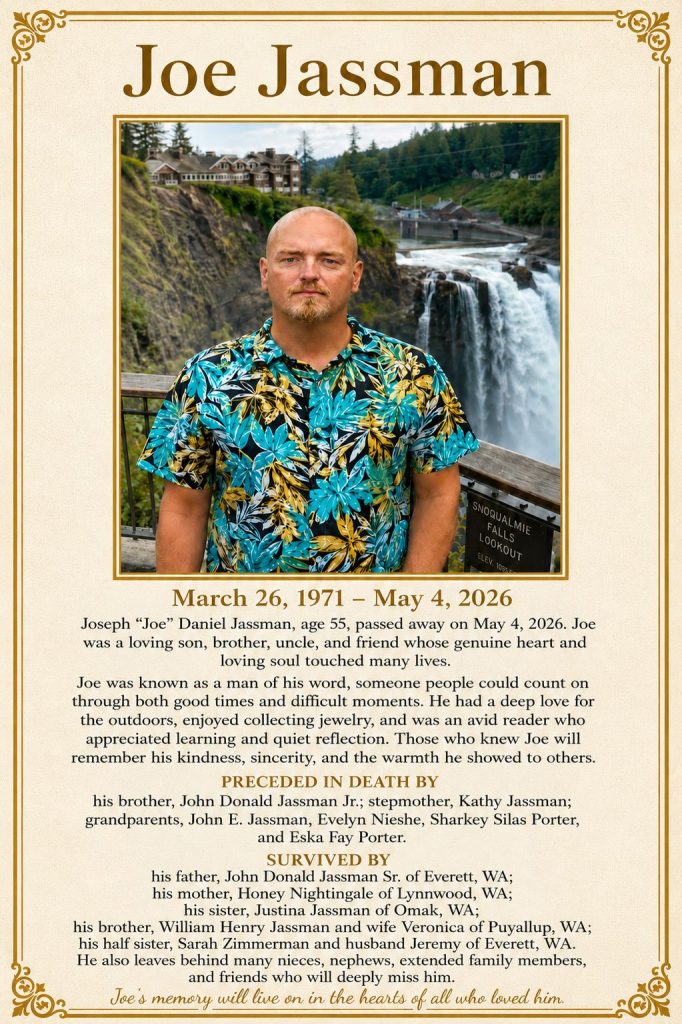 Joseph “Joe” Daniel Jassman