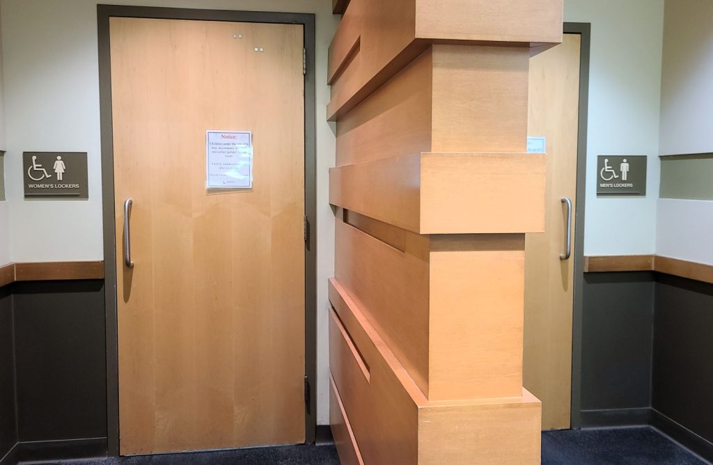 locker room