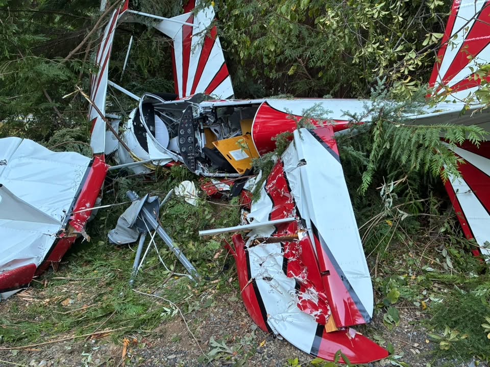 single-engine crash