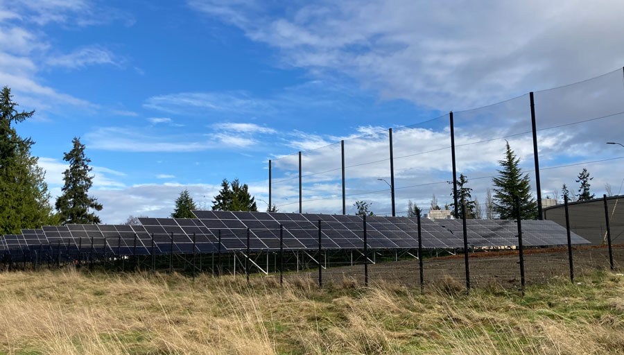 community solar array